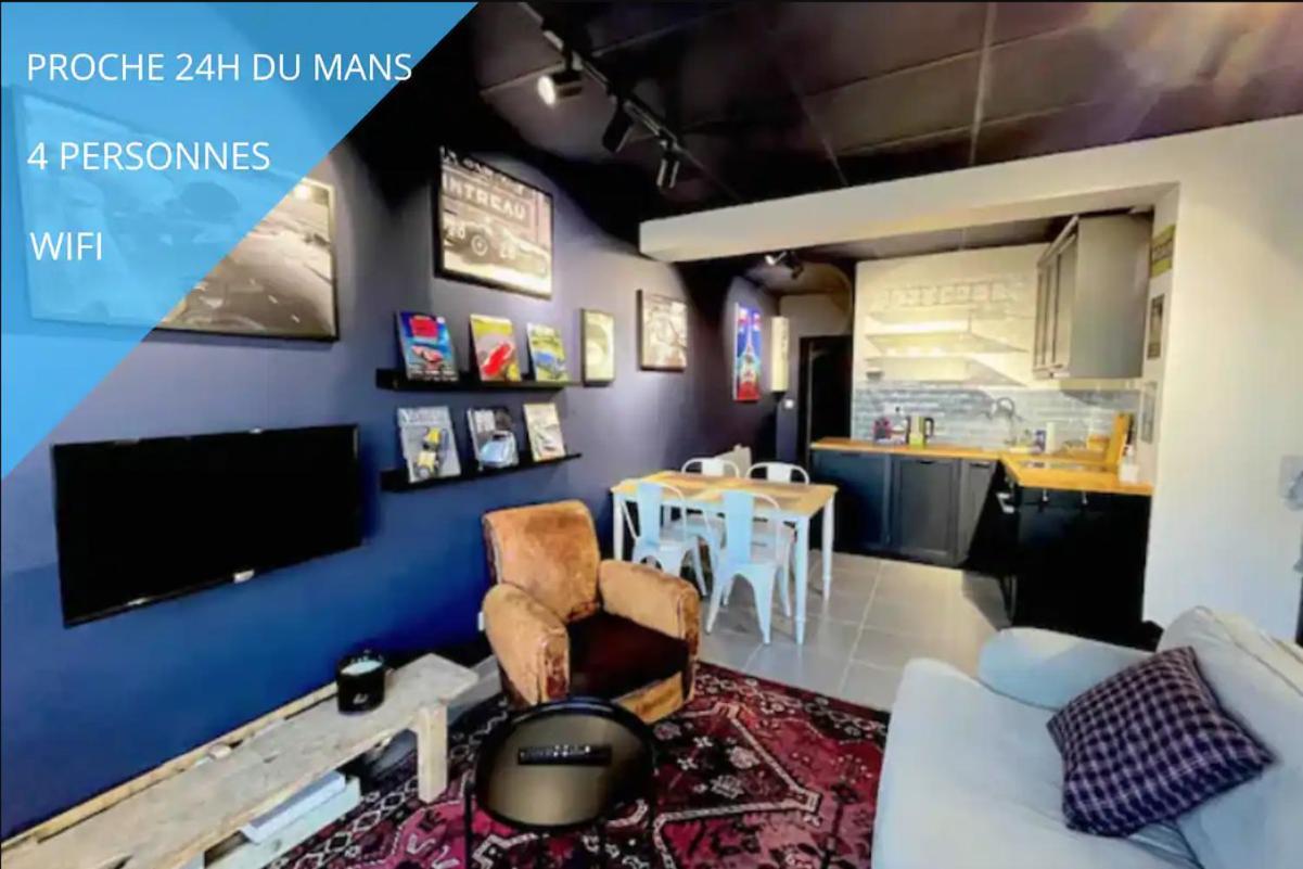 Grand T2 Chic Proche Circuit Tram Centre Ville Le Mans Exterior foto
